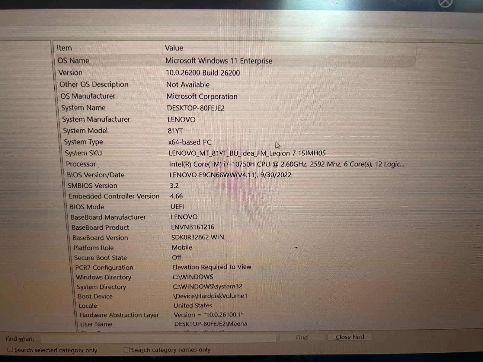 Lenovo Legion 7 144Hz FHD i7-10750H 32GB 2TB RTX 2070 Super Max-Q READ DESCRIPT!