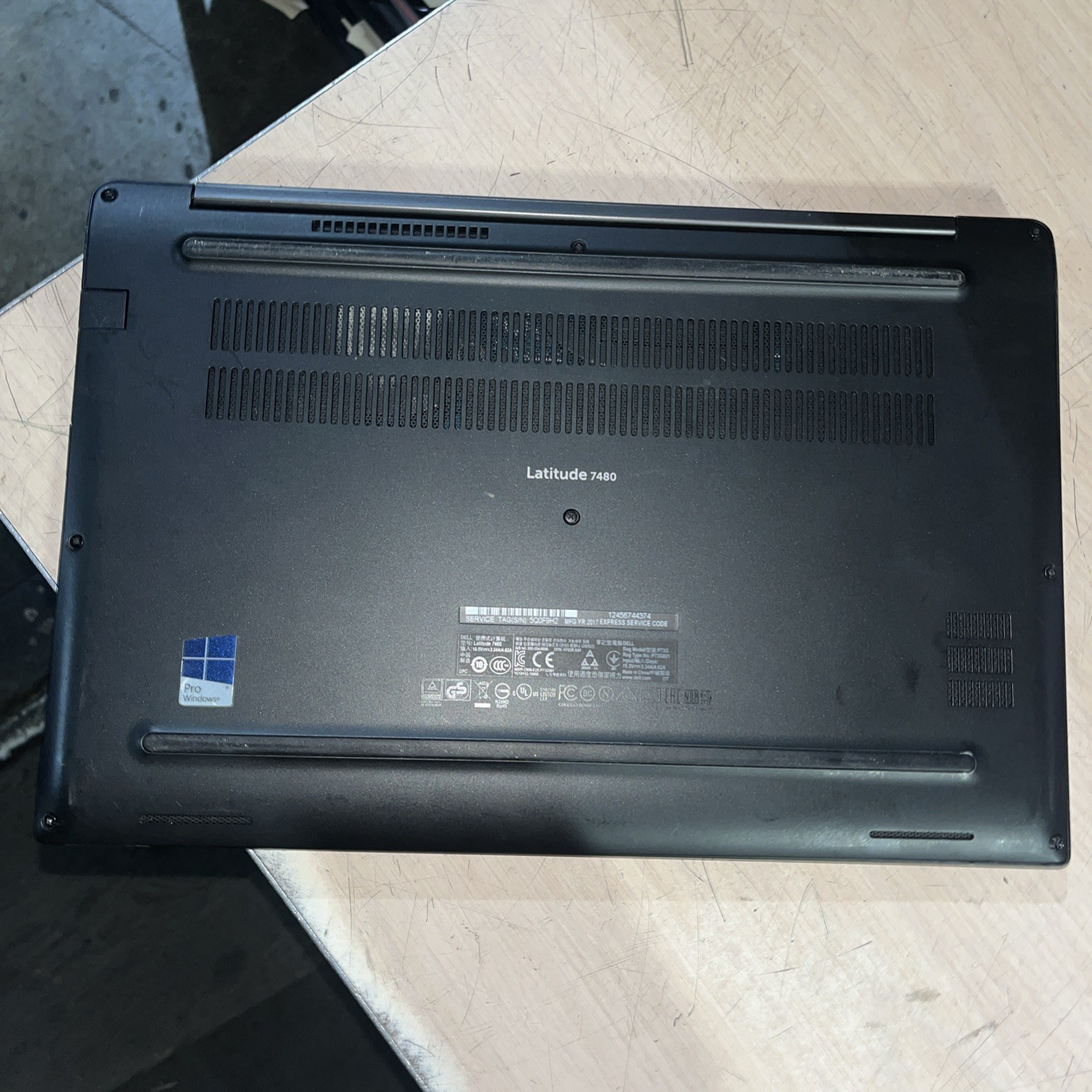 DELL LATITUDE 7480 INTEL CORE I7-7600U 8GB RAM NO HD ‘