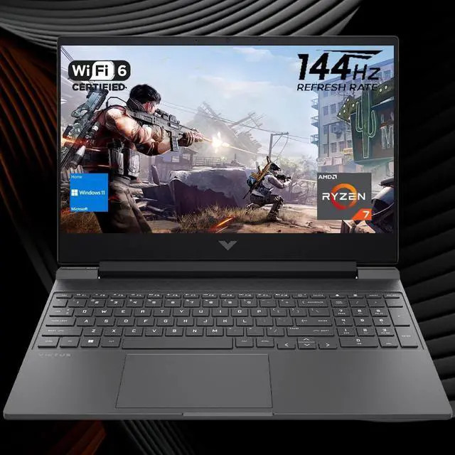 HP Victus 15 15.6 in FHD IPS 144Hz Ryzen 7 7445HS NVIDIA 64GB RAM 4TB SSD