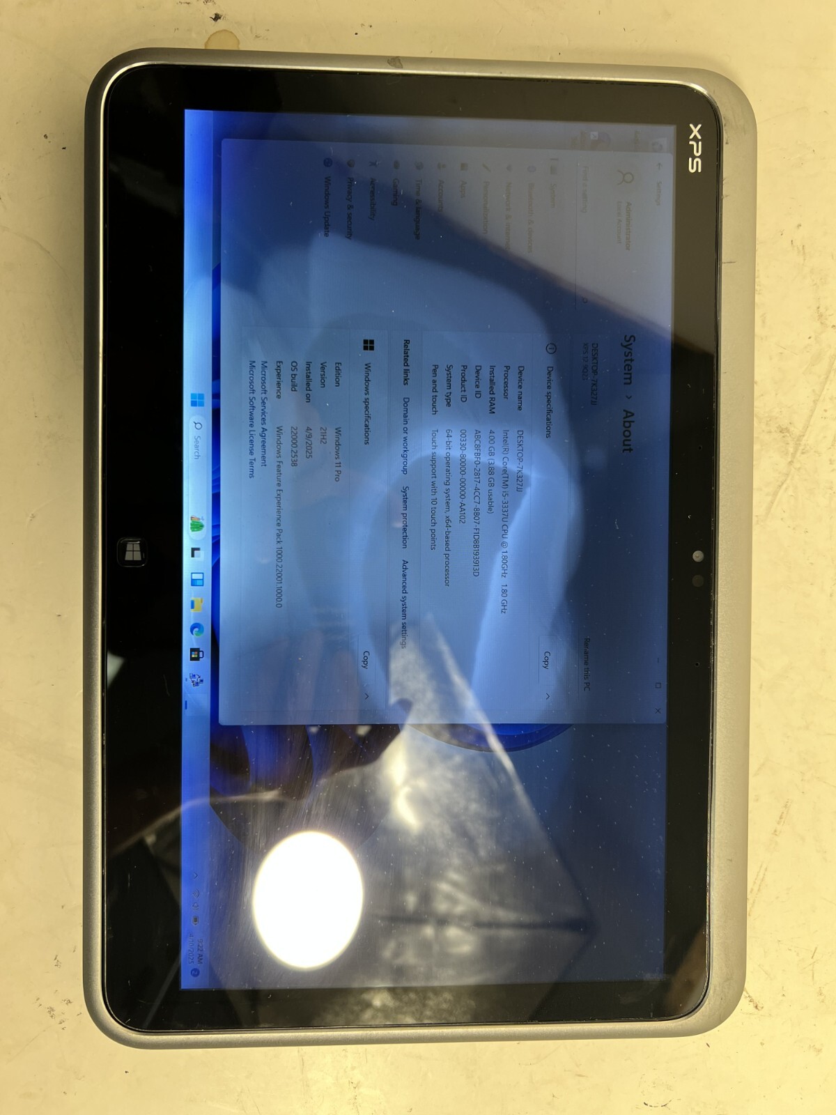 Dell XPS 12 9Q23 Ultrabook Intel Core i5-3337U 1.80GHz 1080p Wi-Fi BT Touch READ