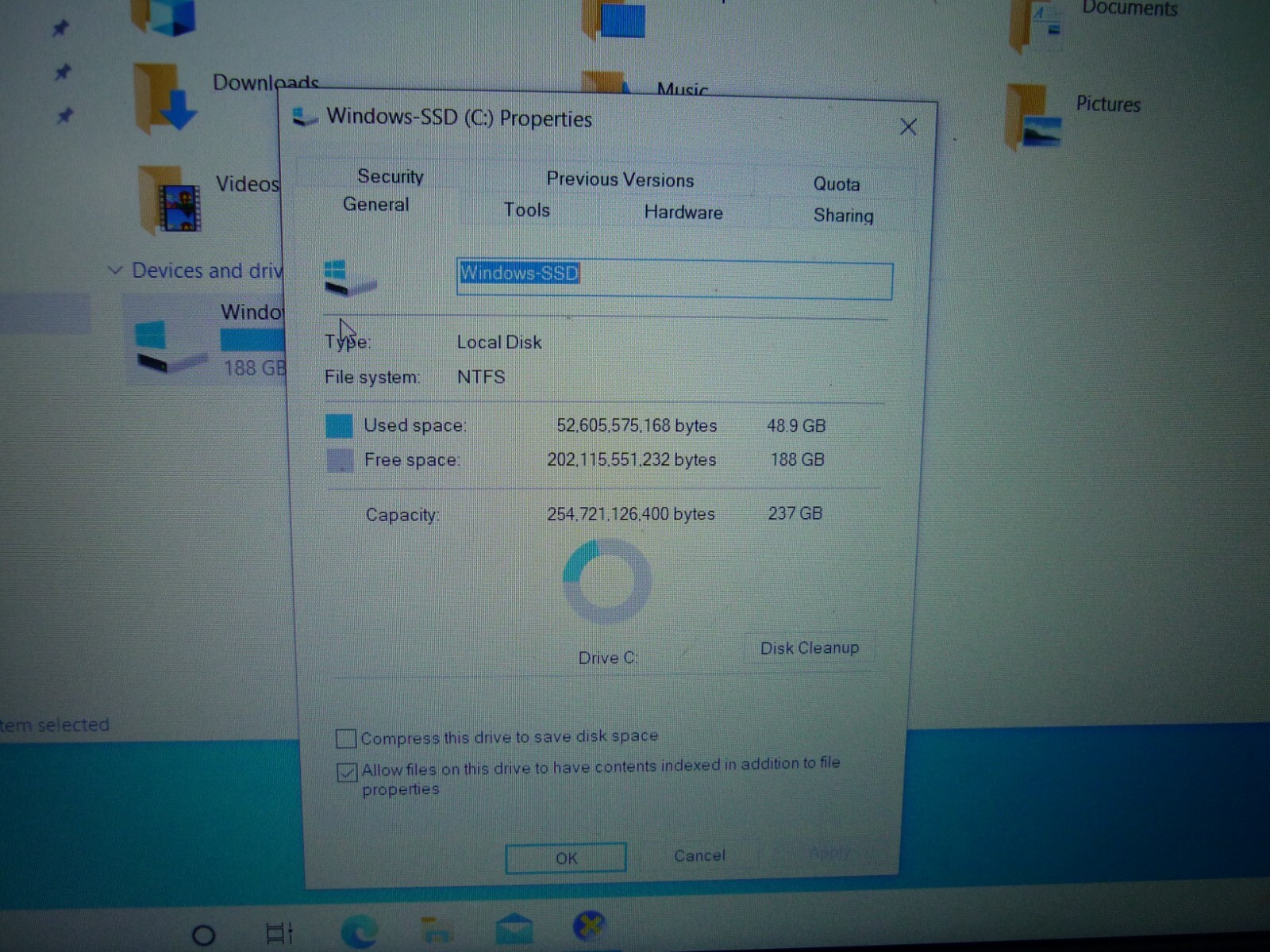 LENOVO IDEAPAD 3 15ADA05 (81W1) 15.6” AMD RAYZEN 5 / 8GB / 256GB SSD / WIN 10