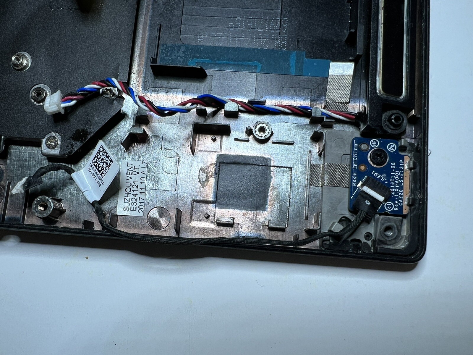 Dell latittude 7480 plamwrest Keyboard Trackpad Speakers Charging Port