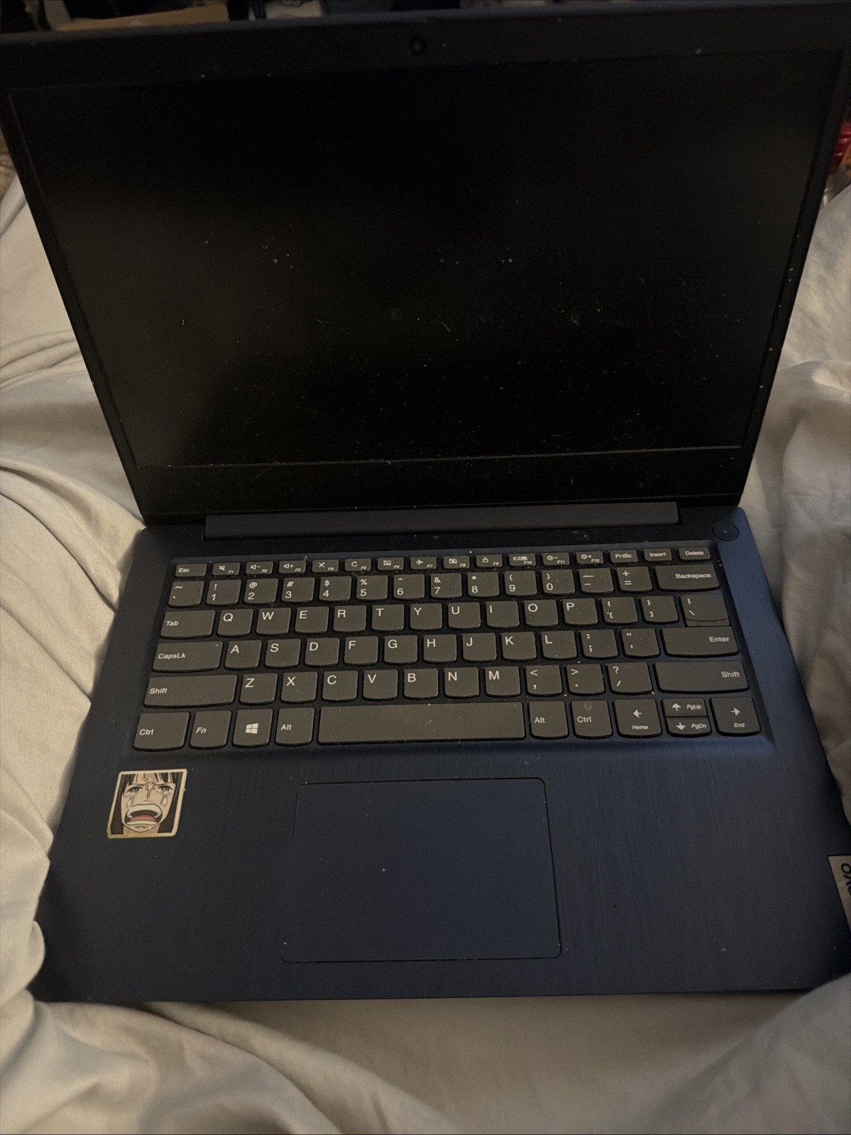 Lenovo IdeaPad 3 14-inch laptop, typically featuring an AMD Ryzen 3 or Intel Cor
