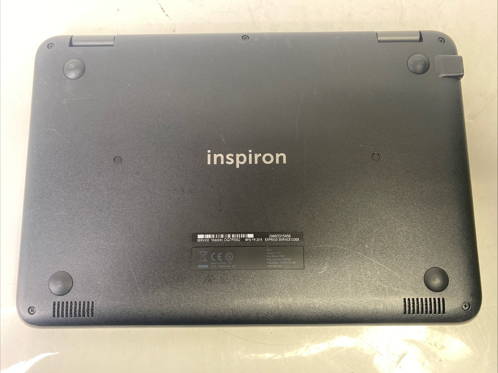 Lot Of 3 Dell Chromebook 11 3181 (11.6″, Intel Celeron N3060, 4GB, 16GB SSD)
