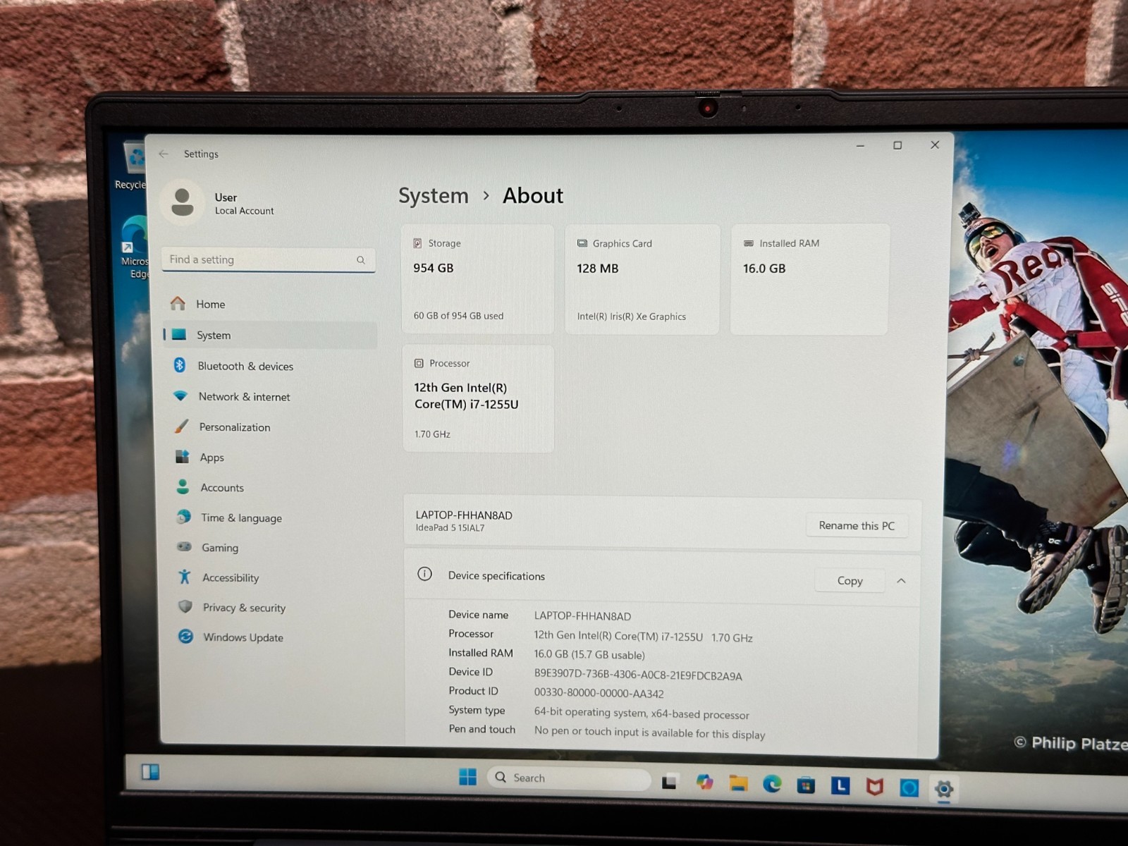 Lenovo Ideapad 5 15.6″ 15IAL7 i7-1255U 16GB RAM 1TB SSD – Very Good
