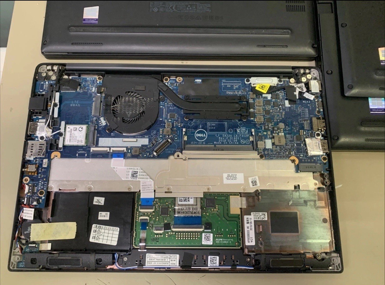 🌟5x Lot Dell Latitude 7390 i7 8650U No Batt No SSD No Ram Working🌟