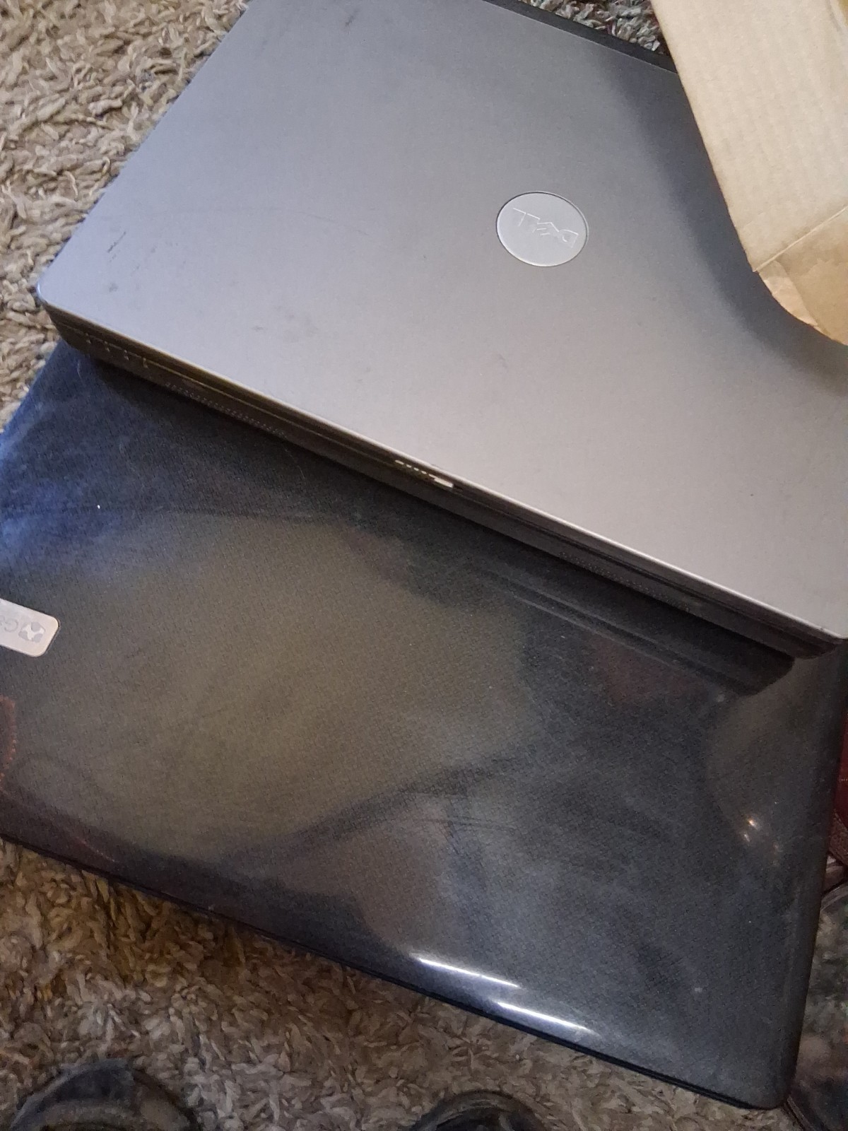 2 Computers Gateway 15.6” P5WS0 Laptop Intel & Dell Inspiron 1300 READ