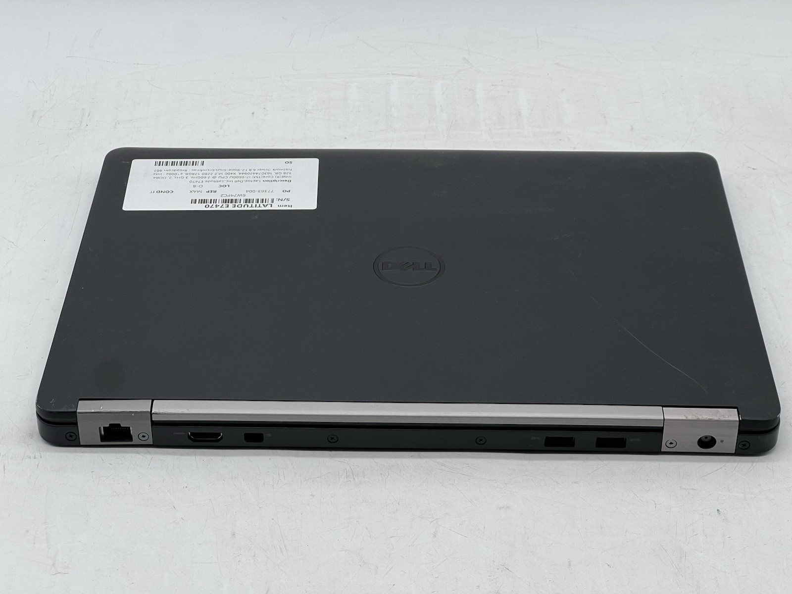 Dell Latitude E7470, Core i7-6600U, @ 2.60GHz, 8GB RAM, 128GB SSD-No OS/AC