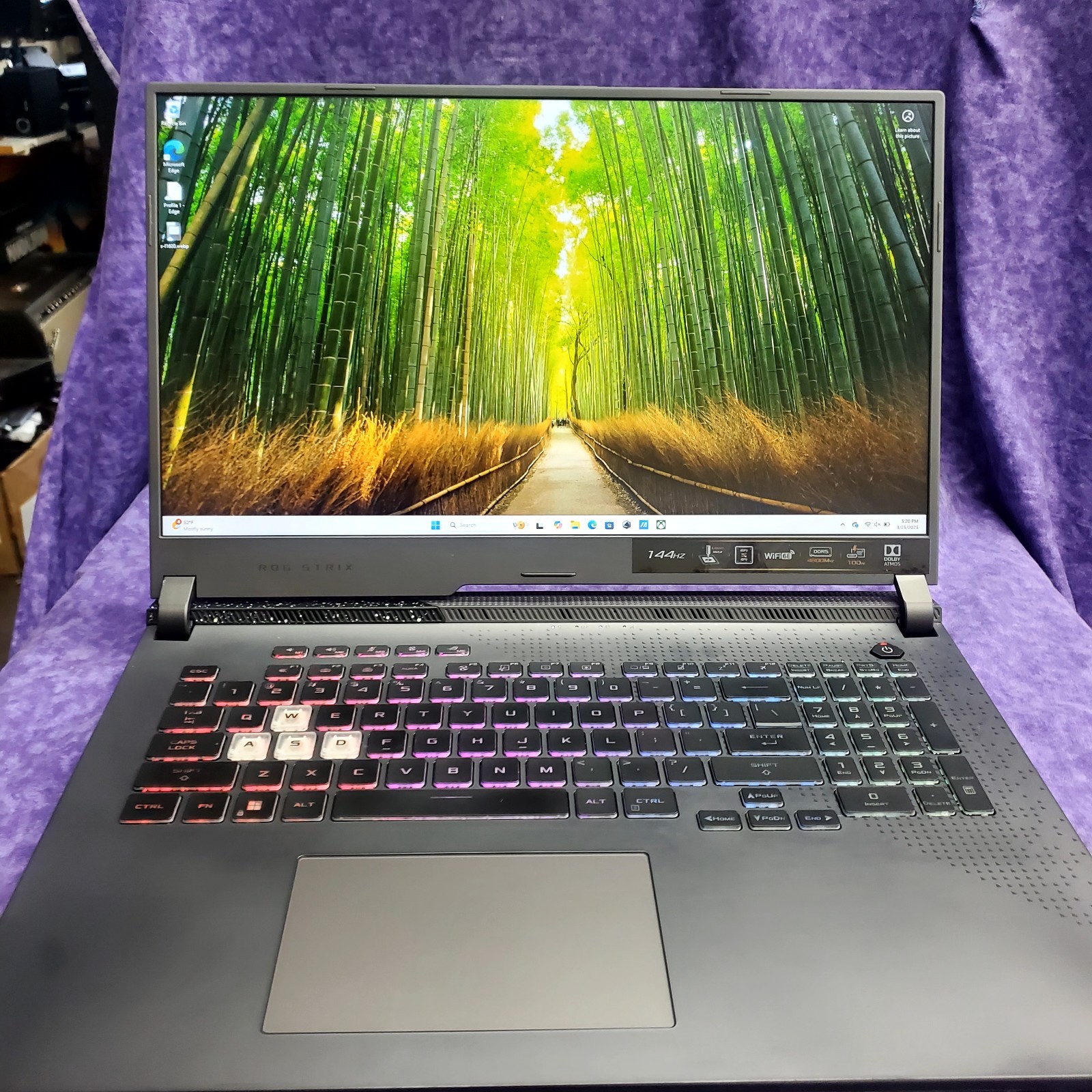💥OPEN BOX💥ASUS ROG STRIX G17 | G713RC-RS73 | AMD RYZEN 7 6800H | 512GB | 16GB