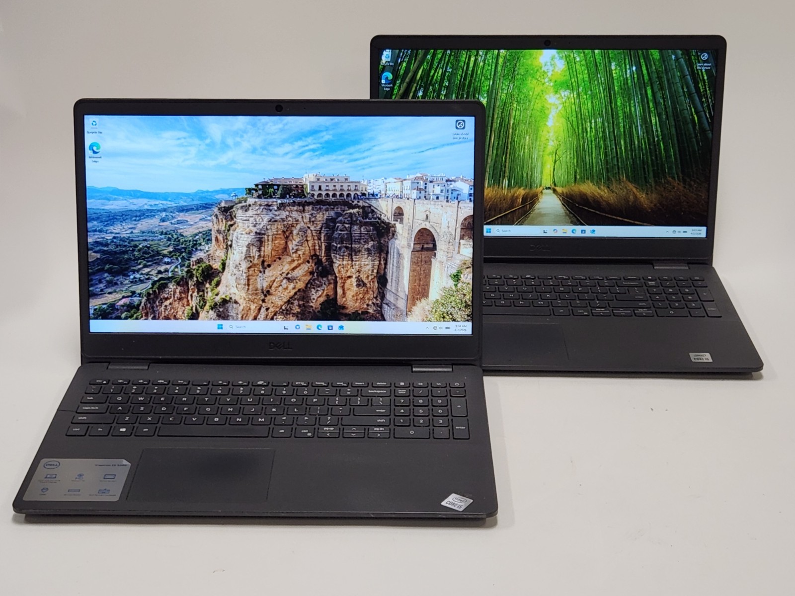 Lot of 2 DELL INSPIRON 3501 INTEL CORE I5-1035G1 1.00GHZ 8GB 256GB W11P *READ*