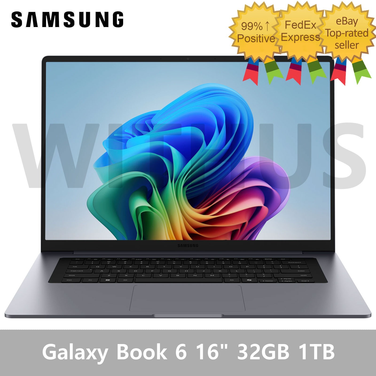 SAMSUNG Galaxy Book6 16″ Ultra 7 32GB 1TB SSD Copilot+ Laptop NT760VJG-KD72G =