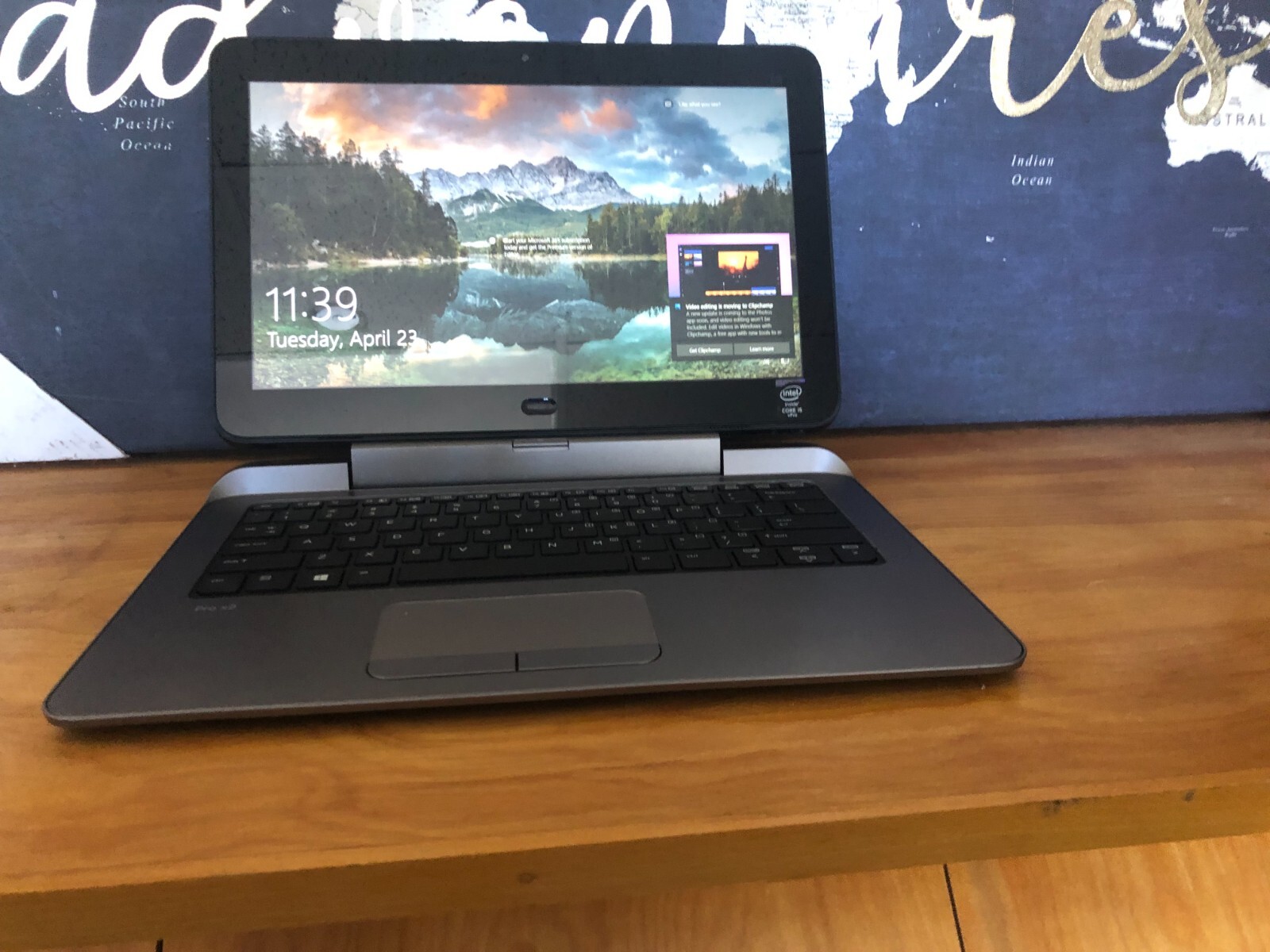 HP PRO X2 INTEL CORE I5 -4302Y CPU 1.6 GHZ 8 GB RAM 512 SSD WIN 10