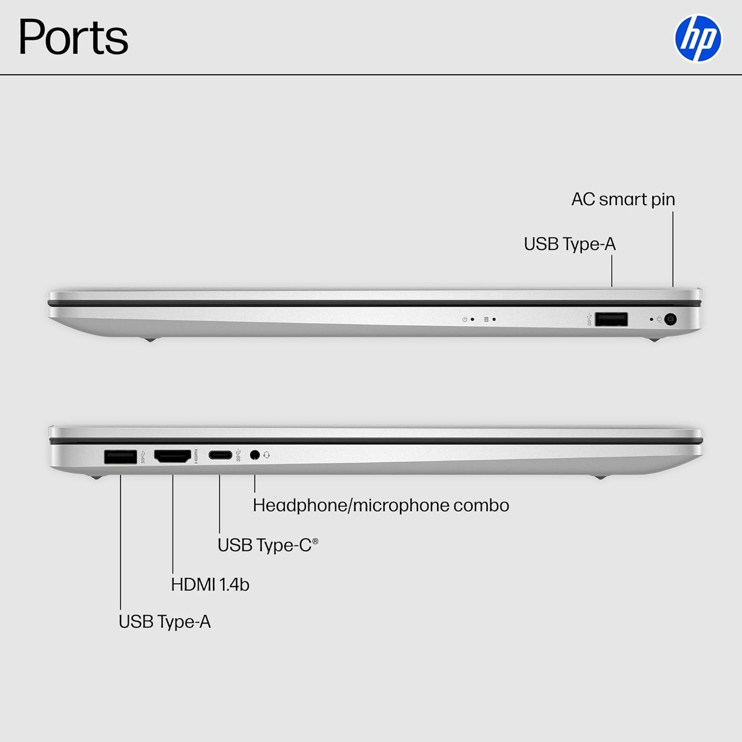 HP 17.3″ Laptop Notebook Win11Pro 2.7~4.3GHz AMD Ryzen 5-7430U 32GB RAM 1TBSSD