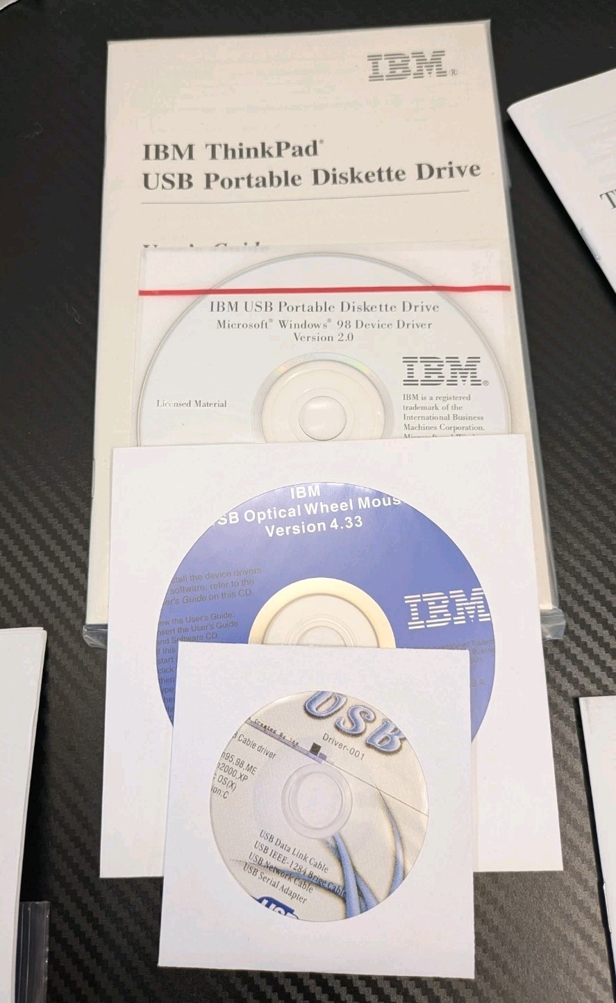(2) IBM ThinkPad T41 Vintage Laptops XP 768 MB RAM 40GB IBM Era Excellent, READ