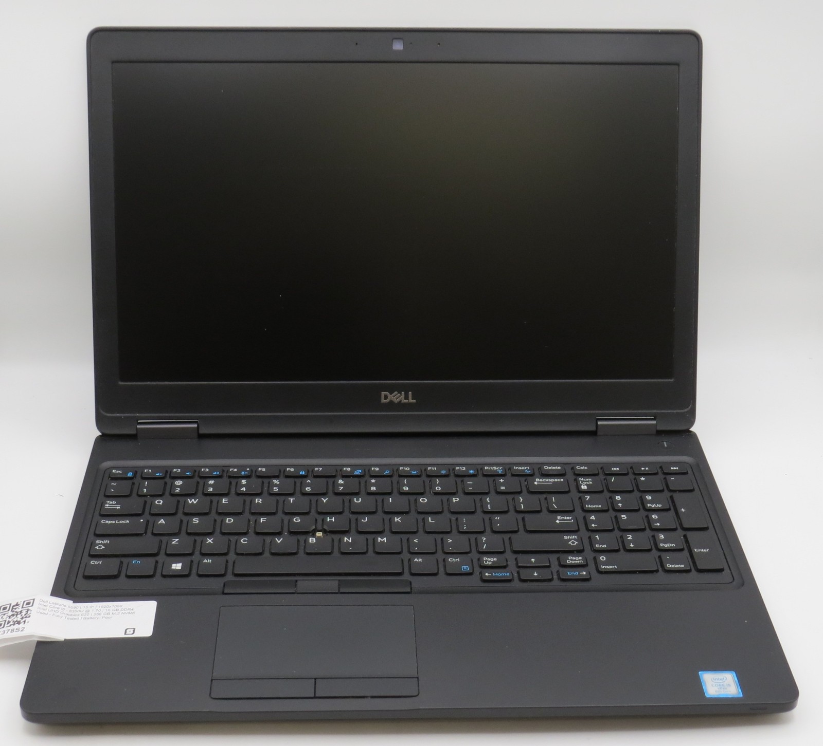 Dell Latitude 5590 | i5-8350U @ 1.7GHz | 16GB DDR4 | 256GB m2 | 15″ | No OS