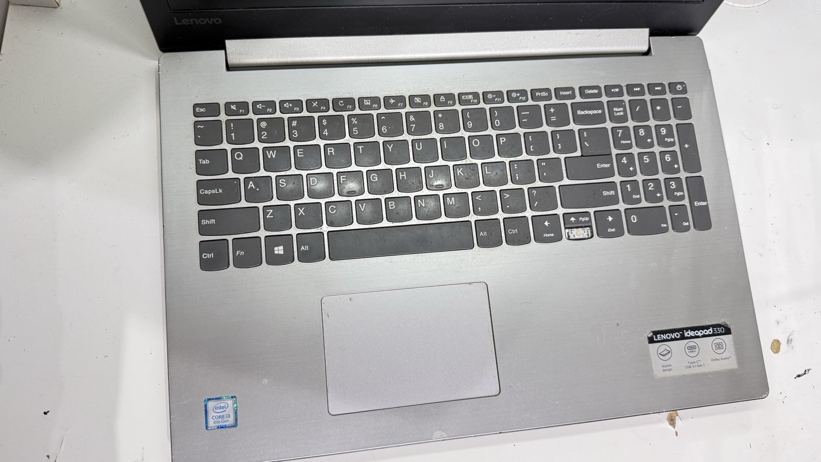 Lenovo Ideapad 330 Laptop Intel i3 8th Gen 15.6″ (It doesn’t have a hard drive)