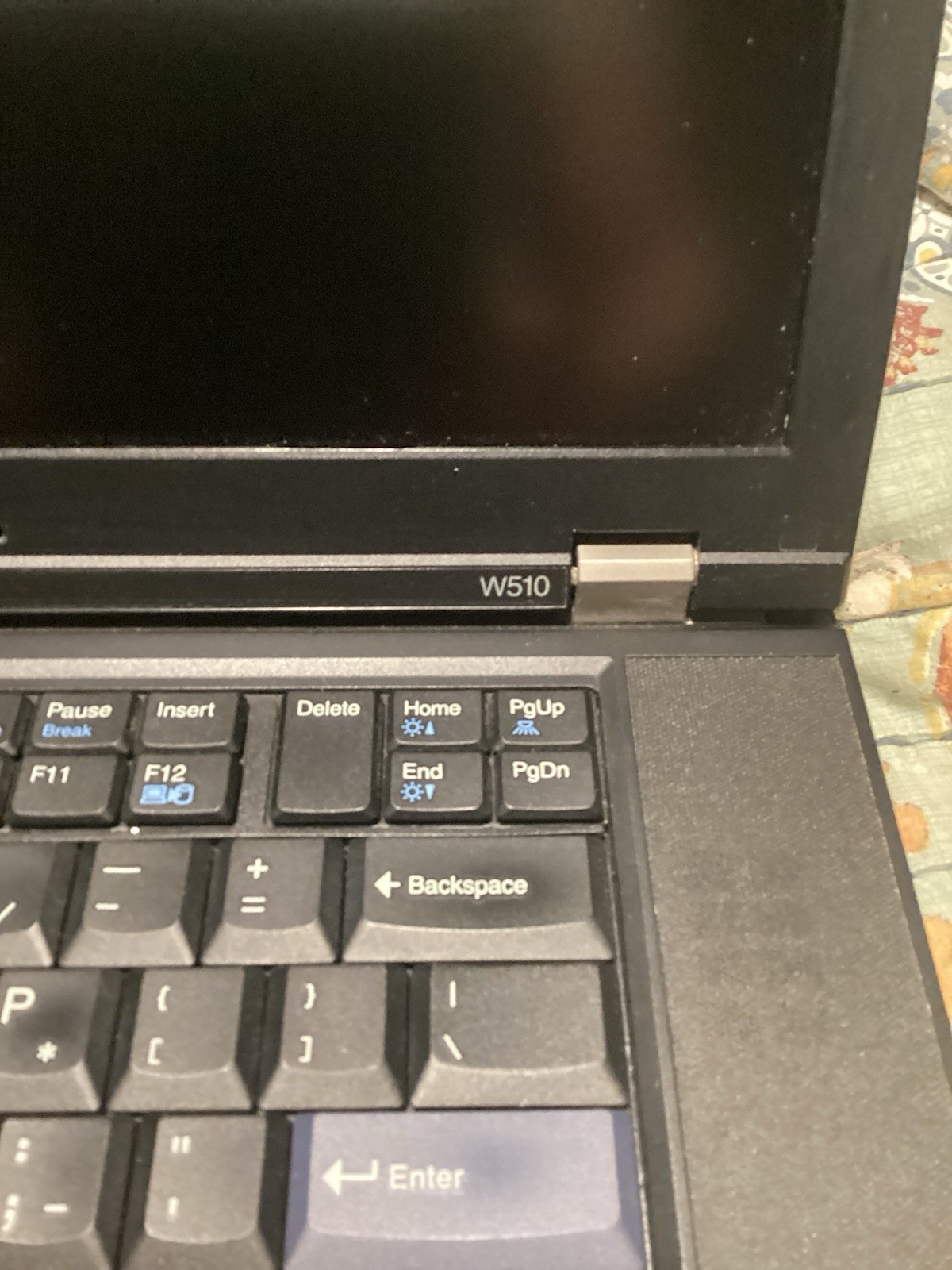 Lenovo ThinkPad W510 15.6″ i7 1.60GHz 6GB 1TB HDD Win10 Webcam Black