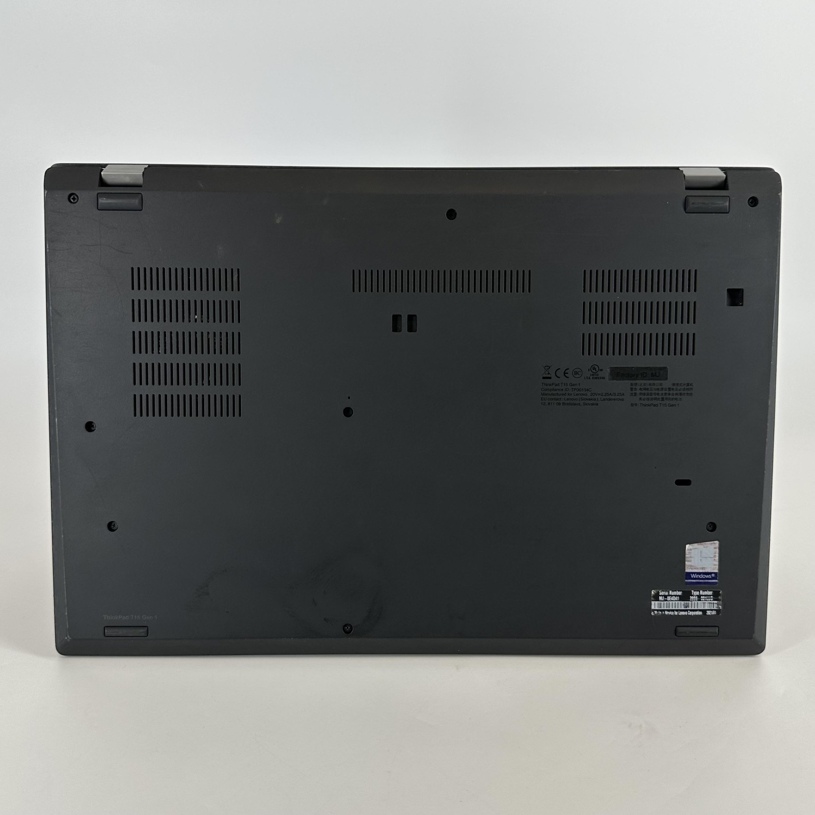 Lenovo ThinkPad T15 Gen 1 4K i7-10610U 1.80GHz 16GB 1TB SSD NVIDIA MX330 Good