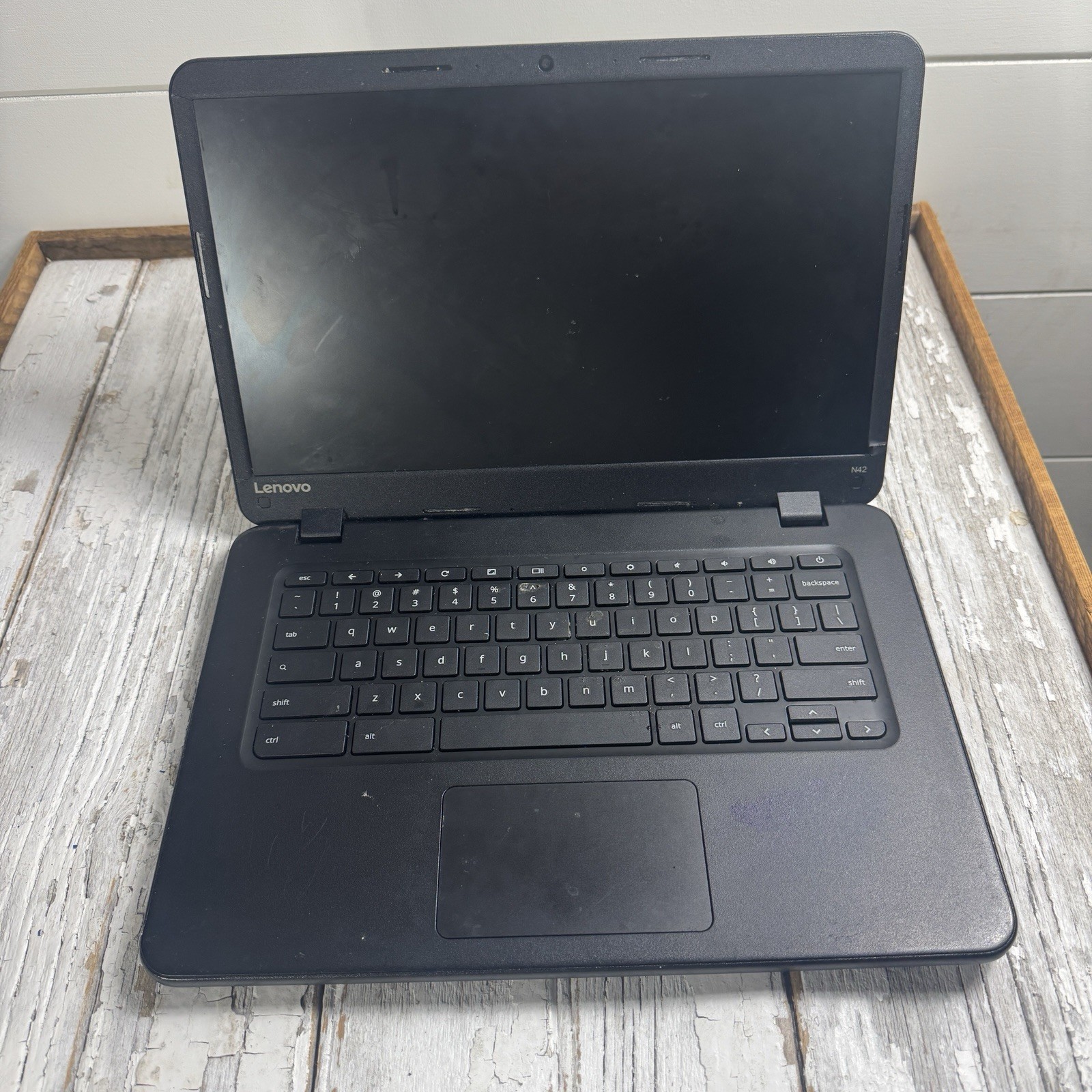Lot of 2 Lenovo N42-20 Chromebook 11.6” Intel Celeron Parts Repair Untested