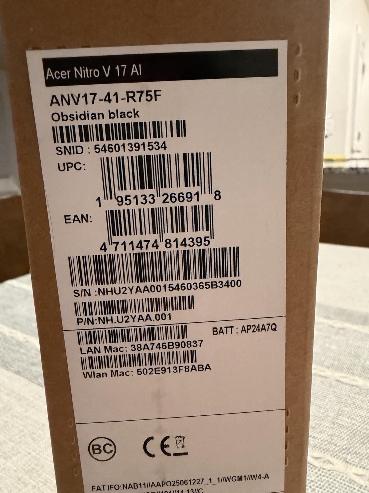 Acer Nitro V 17 AI | Ryzen 7 | RTX 5070 | 32GB | 1TB SSD 144Hz