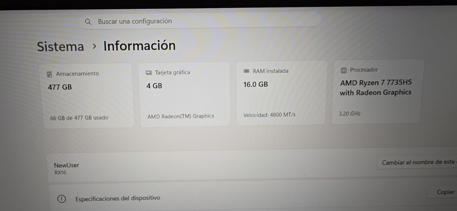 RX16 Acemagic Gaming 16″ FHD Ryzen 7 7735HS 16GB 512GB SSD Win11 W/ Radeon 680m