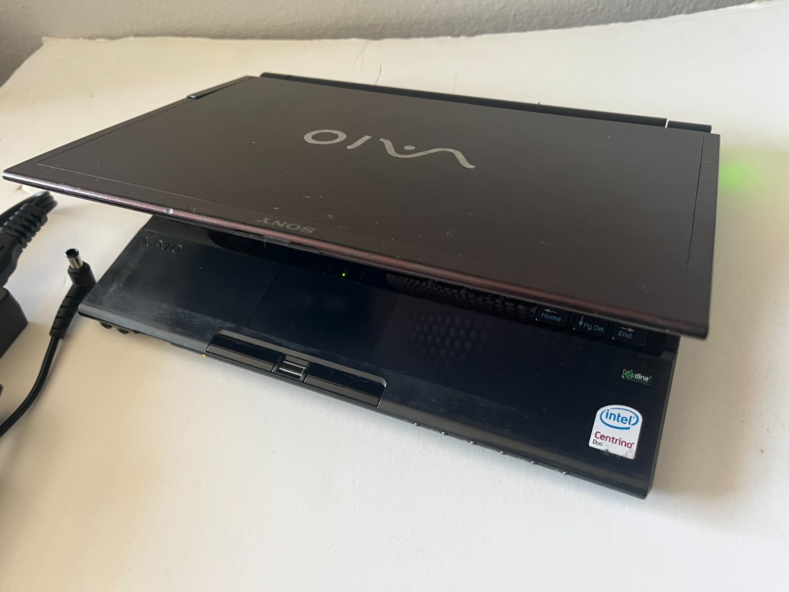 Sony Y2K Vaio Netbook Purple Laptop 100GB HDD 2GB RAM PCG 4M6P Windows 7