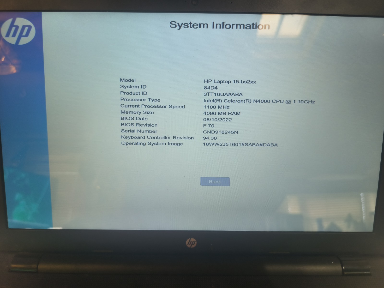 HP 15.6 inch (500GB, Intel Celeron N4000, 2.6 GHz, 4 GB) Laptop – Black -…