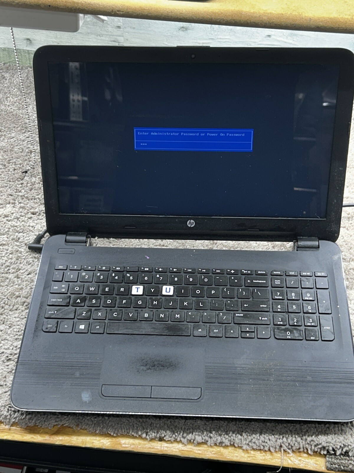 HP 15 Pavilion AMD A6-7310 2.00GHz 4GB Ram Boot to BIOS 27393