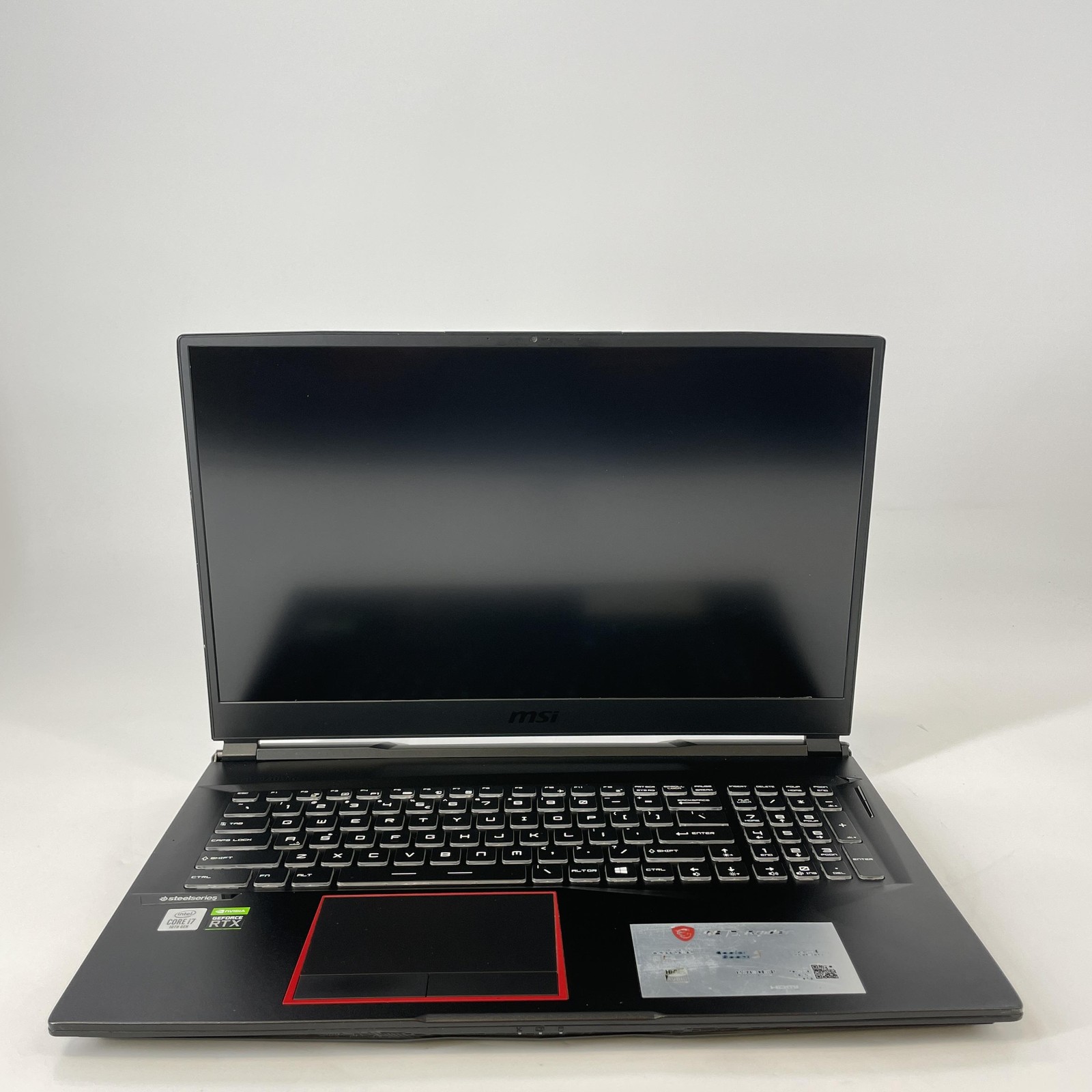 MSI Raider GE75 17 144Hz FHD i7-10750H 2.60GHz 16GB 512GB SSD/1TB HDD RTX 2060