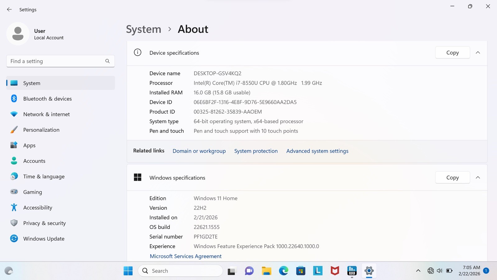 Lenovo Yoga C930-131KB 13″ FHD I7-8550U 475GB 16GB W11