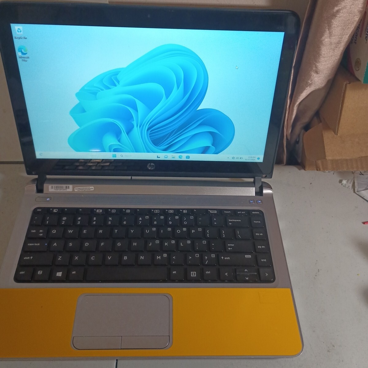 YELLOW TOUCHSCREEN ProBook430 6th GEN. CPU, 12G RAM,128G SSD+500G HDD,CAM,Win11