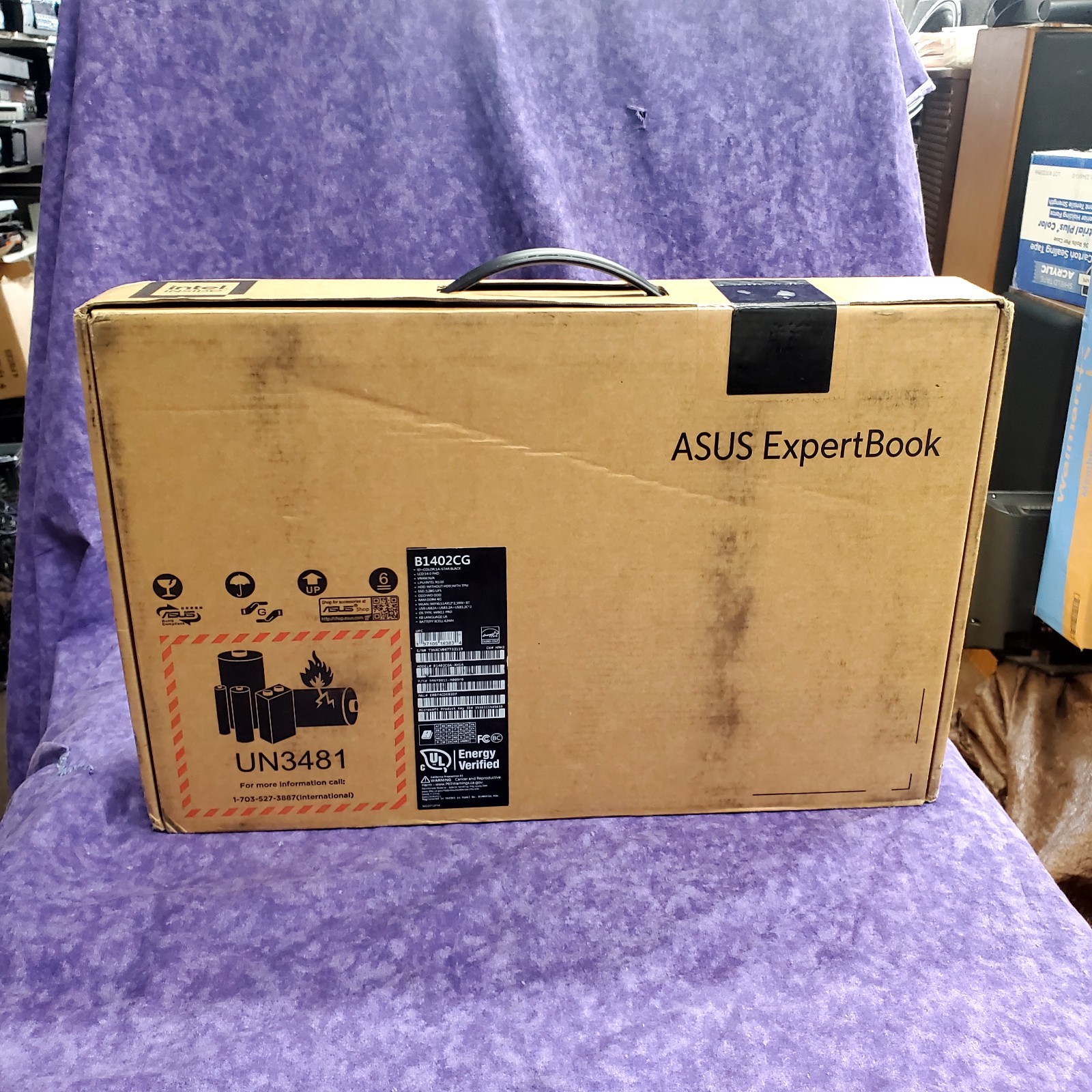 💥BRAND NEW💥ASUS EXPERTBOOK B1402CG 14″ INTEL N100 4GB RAM 128GB SSD WIN 11 PRO