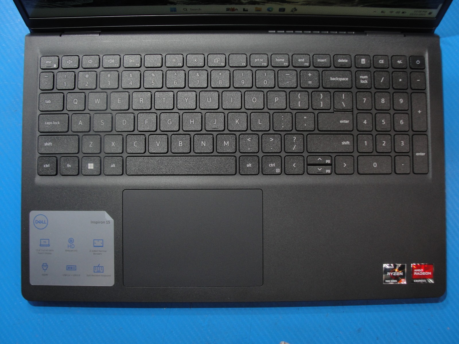 Dell Inspiron 15 3535 15.6”FHD Touch AMD Ryzen 5 7530U 16GB 512GB SSD Win11 Home