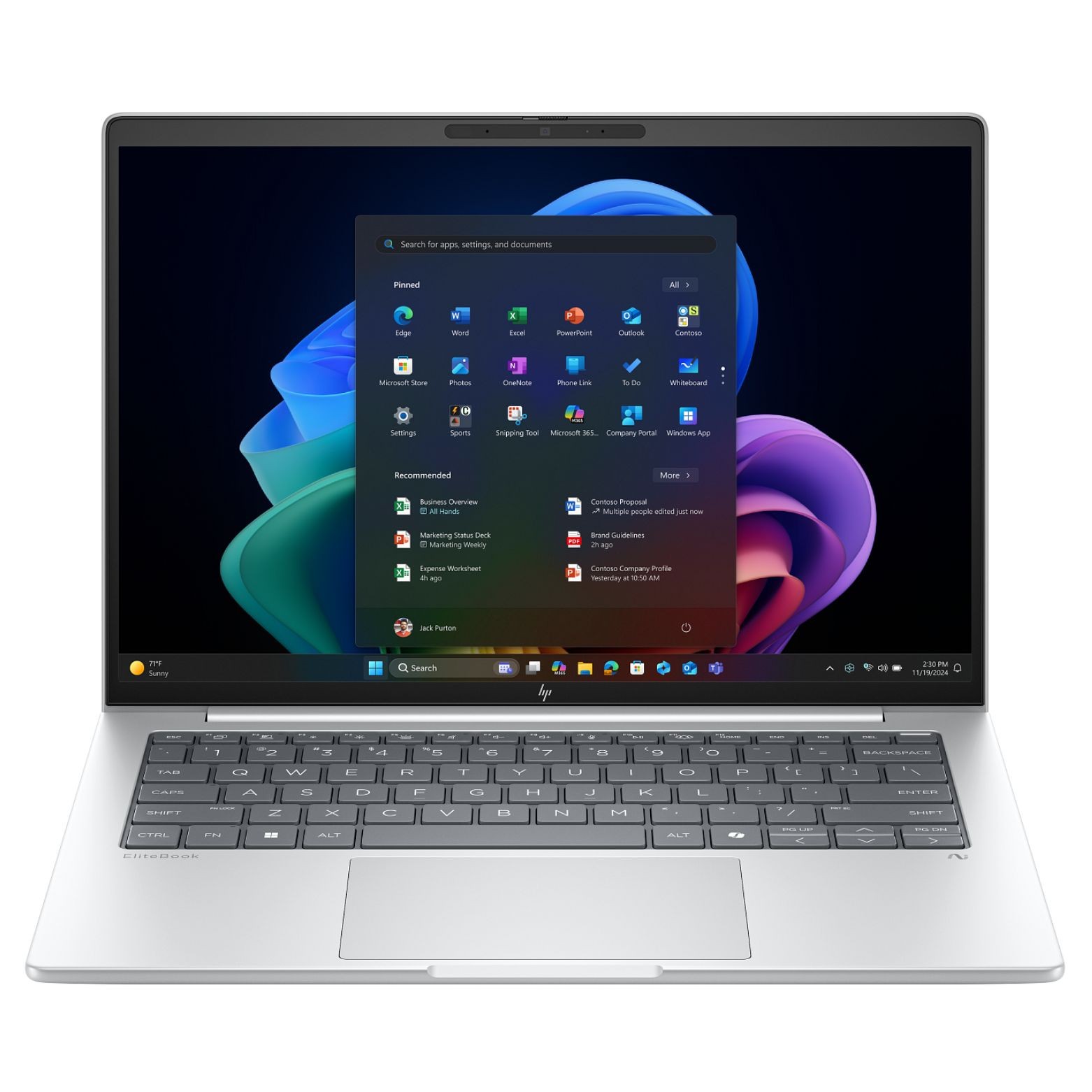 HP EliteBook 8 G1a 14″ WUXGA IPS AMD Ryzen 7 PRO 250 3.3 GHz 32GB 512GB SSD W11P