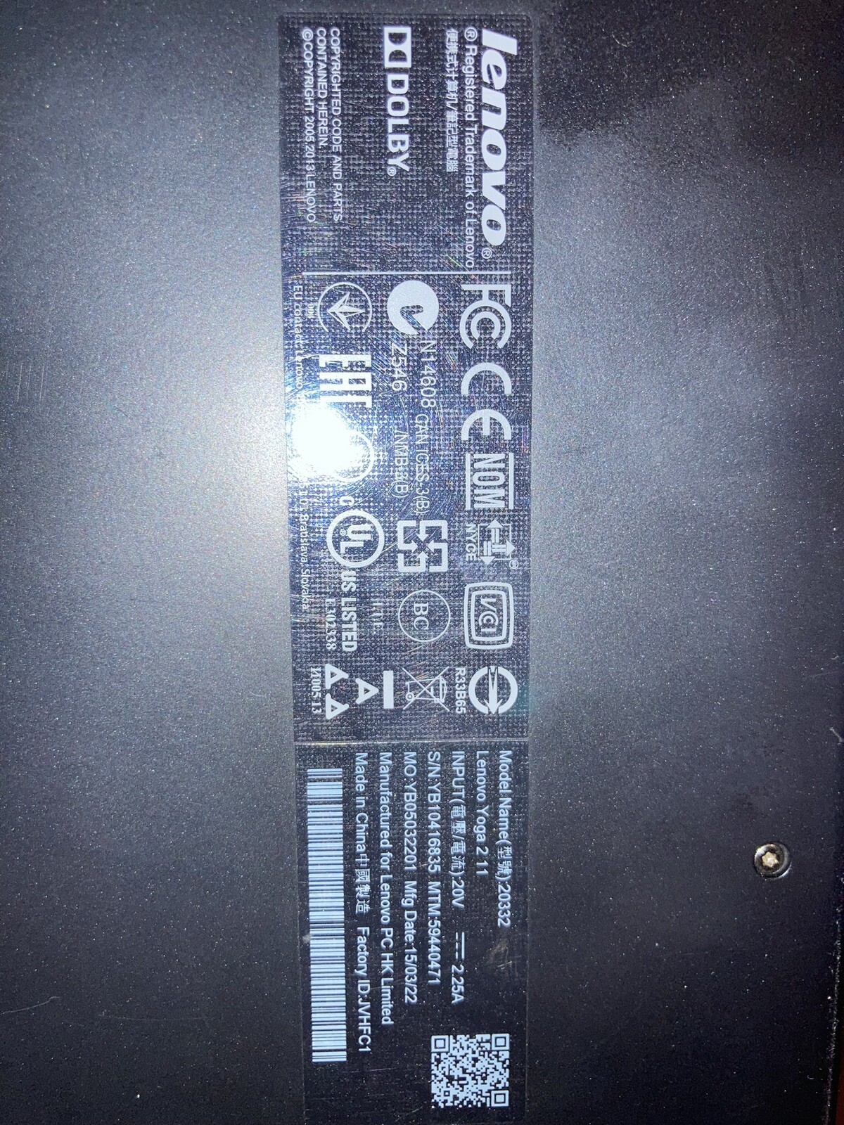 Lenovo IdeaPad Yoga 2 11.6in. (500GB, Intel Core i3 4th Gen., 1.5GHz, 4GB)…