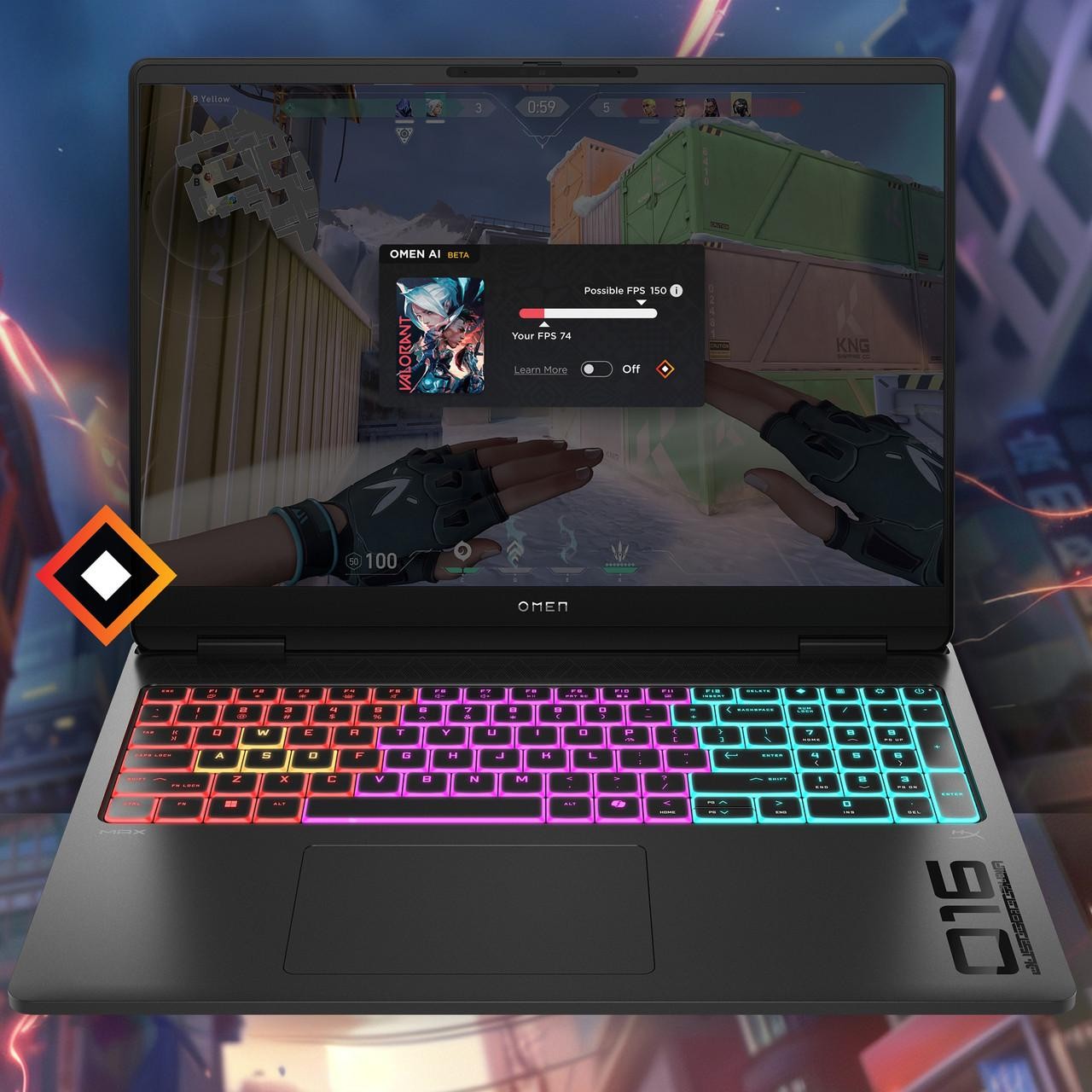 HP OMEN MAX 16 Ultra 7 255HX RTX 5070 16GB RAM 1TB SSD 2K Display Gaming Laptop