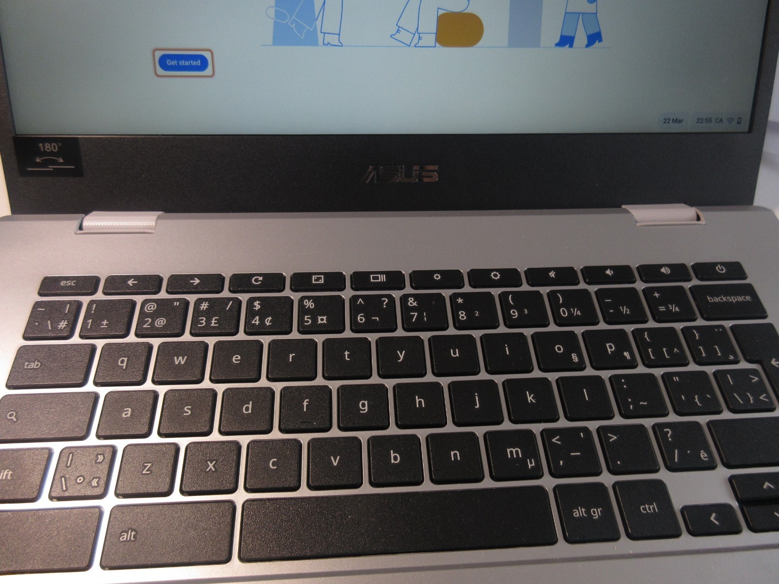 ASUS Chromebook CX1 14.0″ Intel Celeron N3350 8GB 64GB eMMC Chrome OS Laptop, SL