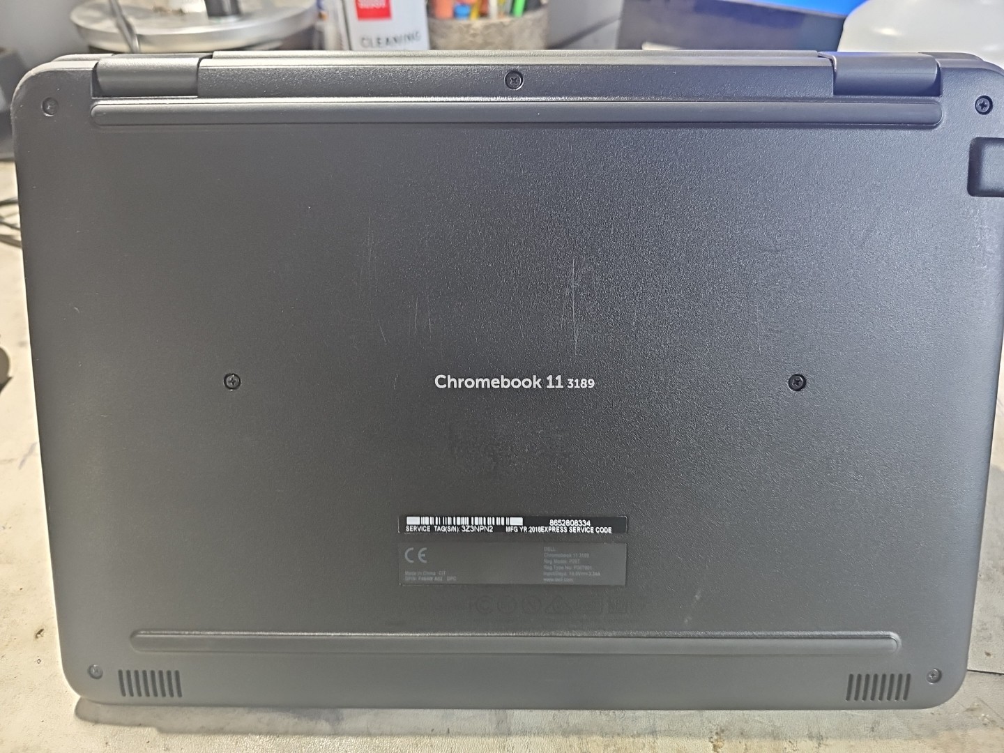 Dell Chromebook 11 3180 11.6″ (Intel Celeron 1.60GHz, 16GB eMMC, 2GB RAM) Laptop