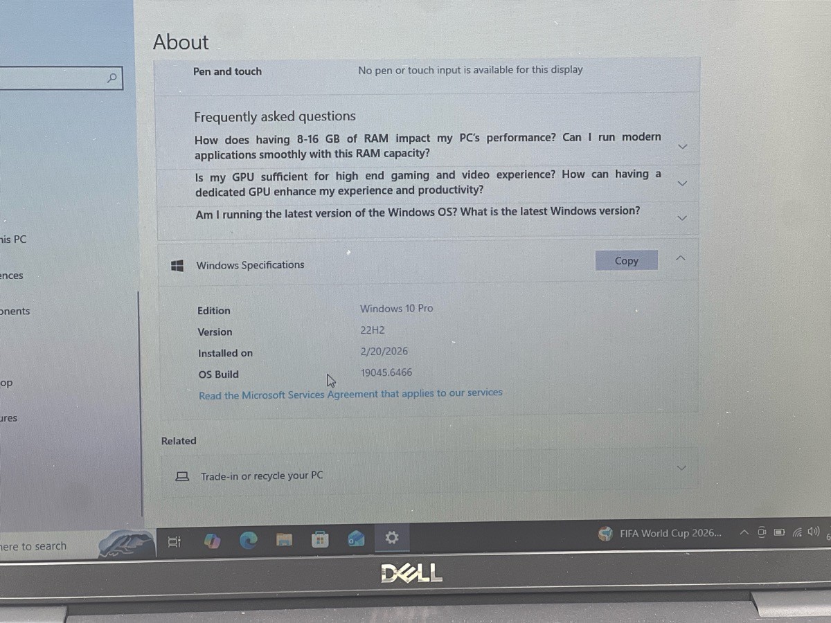 Dell Latitude 3520 Win10Pro/11 Gen Intel Core i5-1135G7@2.4GHz/8GB R (EL1129545)