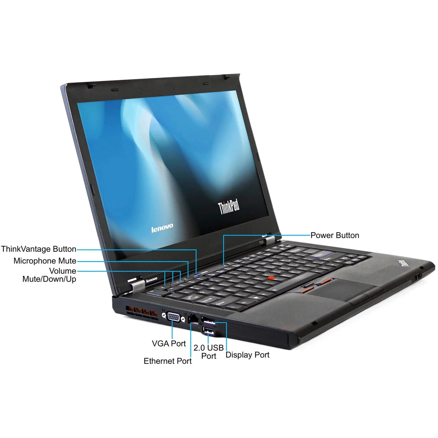 Lenovo ThinkPad T420 i5 3.2GHz, 8GB RAM, 128GB SSD + 1TB HDD, Office, Windows 11