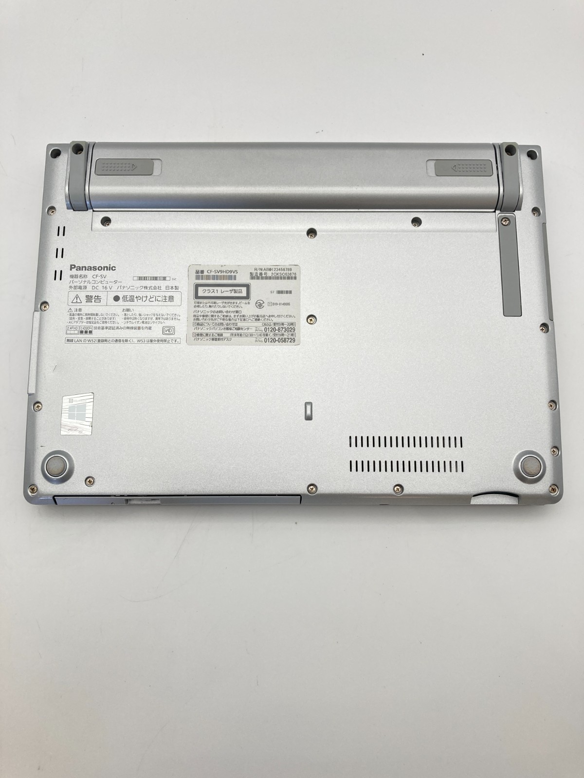 Panasonic Let’s note CF-SV9 Core i5-10310U RAM 16GB SSD 256GB ODD WUXGA w/AC