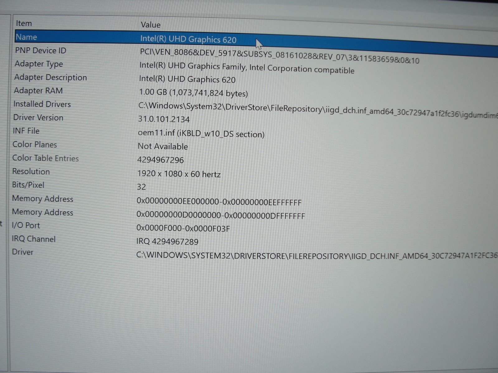 Dell Latitude 5490 14” Full HD i5-8250U 1.6GHz 8GB 256GB SSD Win11 Pro + Charger