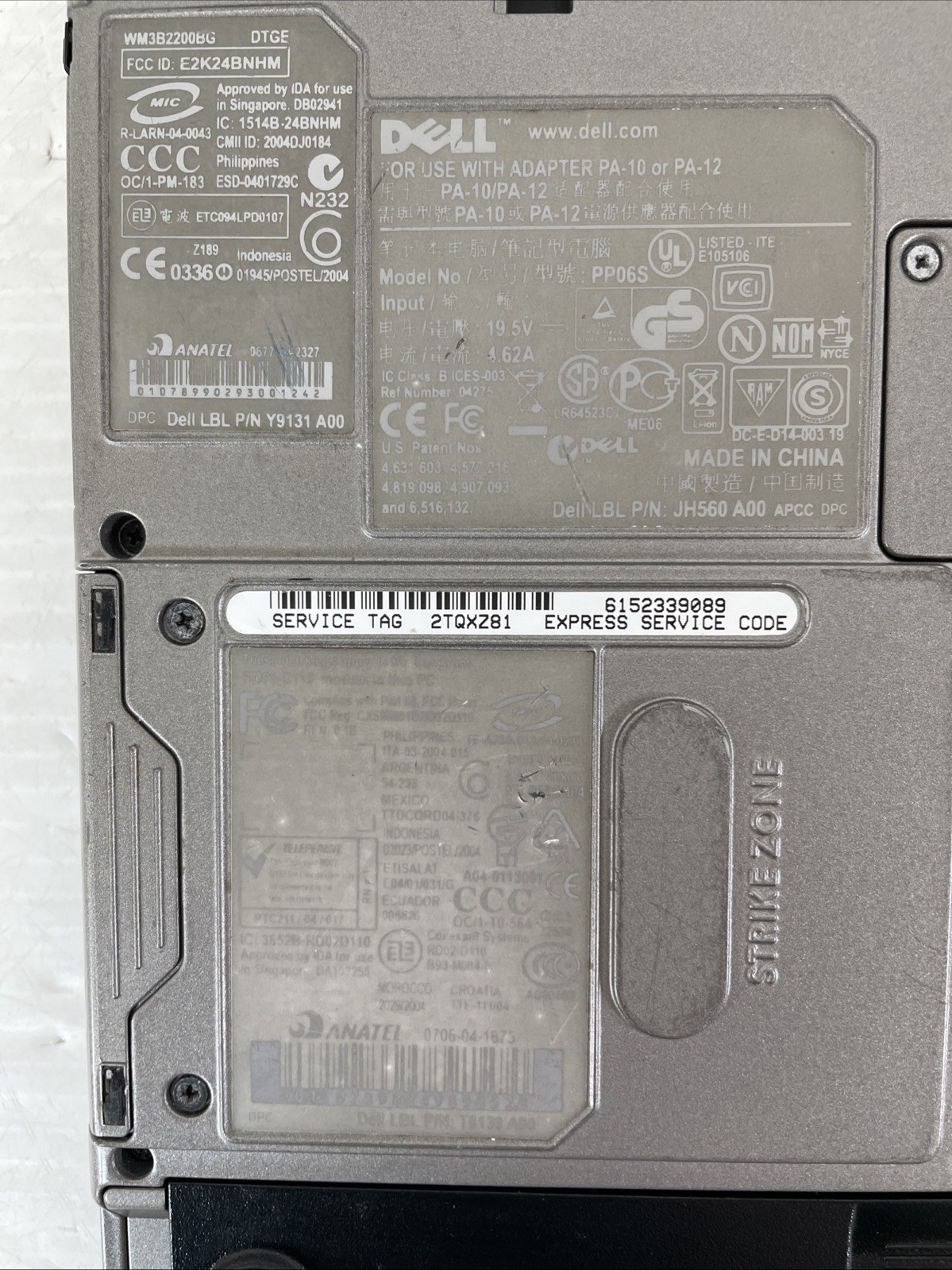 Dell Latitude D410 Retro Gaming Intel Pentium 2.0GHz 1GB RAM 30GB HDD WinXP