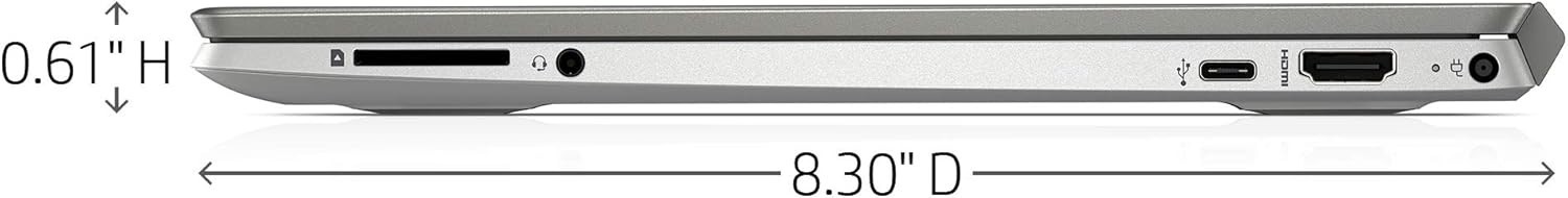 HP Pavilion Laptop 13.3″FHD UHD Graphics 620 i5-8265U 8GB 256GB Win 10H silver