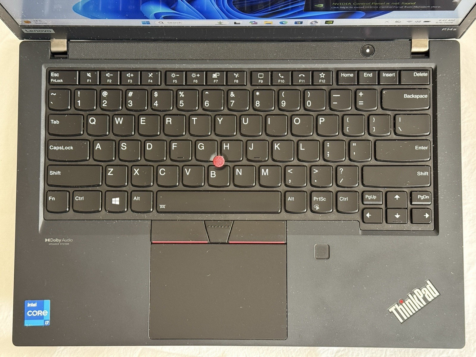 Lenovo ThinkPad P14s Gen 2 i7-1165G7 16GB RAM 512GB SSD FHD Touch NVIDIA T500