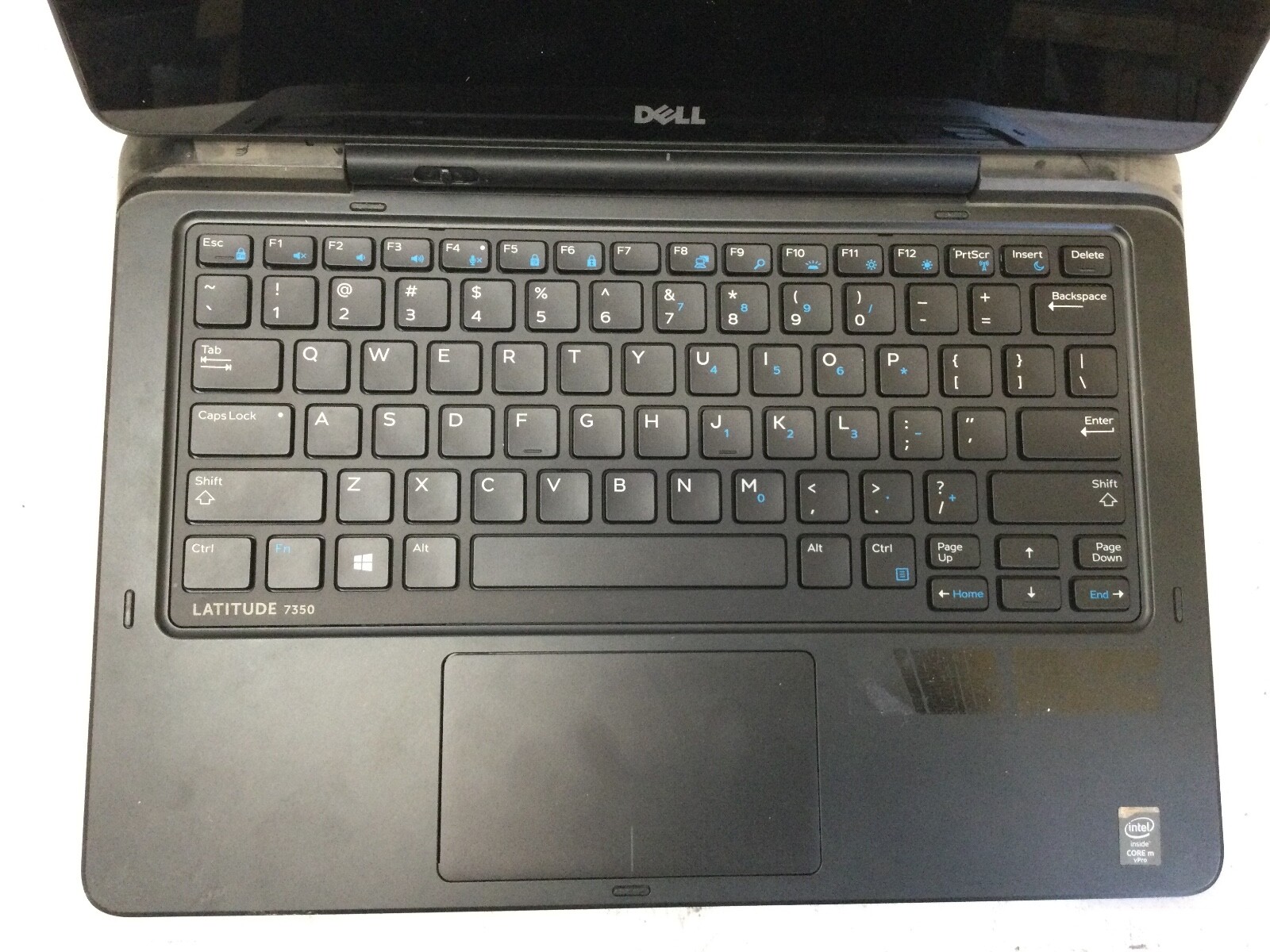 DELL LATITUDE 7350 = INTEL CORE M VPRO – 16GB RAM – FOR PARTS – READ DESCRIP -BB