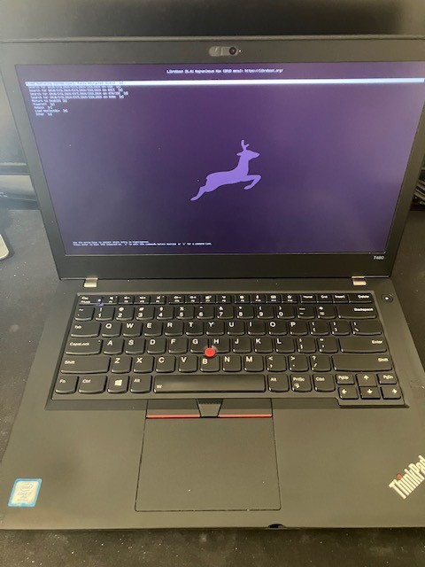 Lenovo ThinkPad T480 Libreboot i7-8650U 16GB 500GB NVMe Linux Privacy Laptop