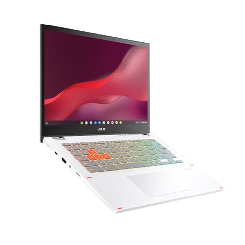 ASUS CHROMEBOOK VIBE CX34 FLIP CLOUD,14″ FHD I5-1235U 8GB 256GB SSD, WHITE
