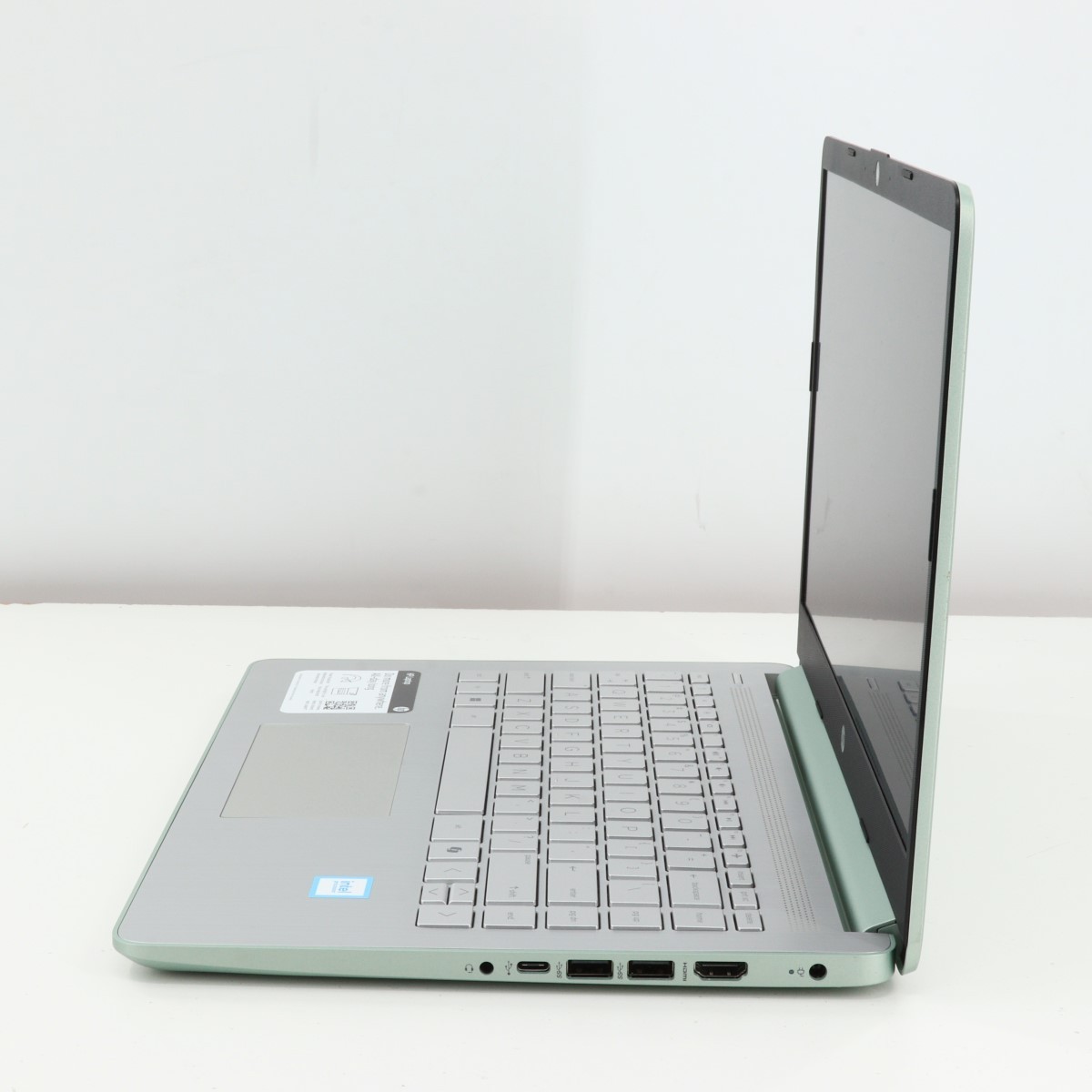 HP 14-DQ6XXX 14″ Laptop N150 128GB Windows 11 Green – Excellent (PZ1005444)