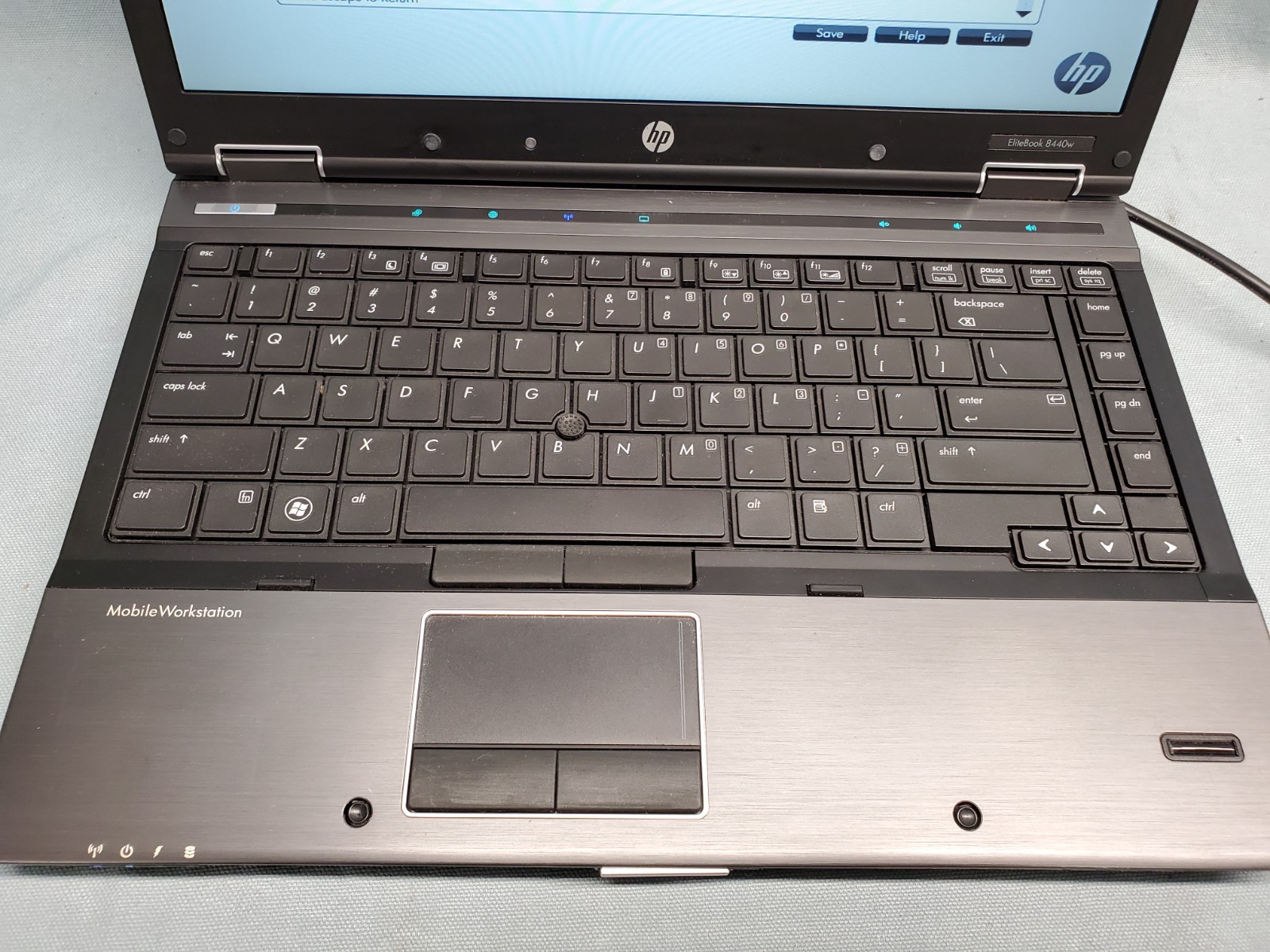 HP EliteBook 8440w i7 M640 2.80 GHz / 8GB/180GB SSD/ 1600×900/ FX 380M #2759